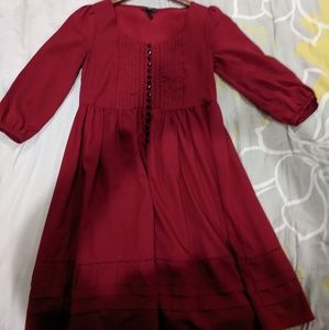 Size 4 H&M red dress